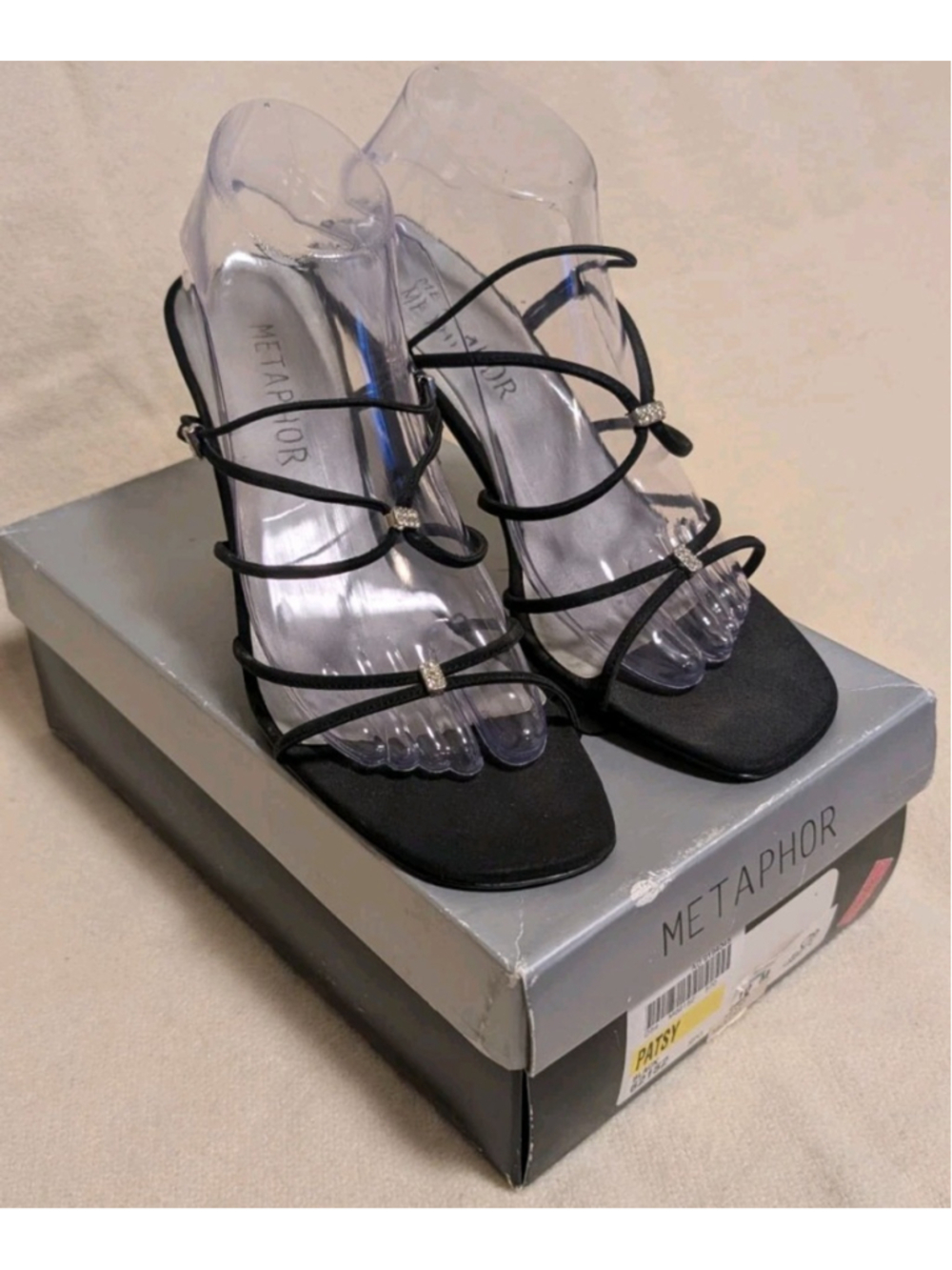 Metaphor Patsy Back Strappy Shoes Heels Size 10 N45